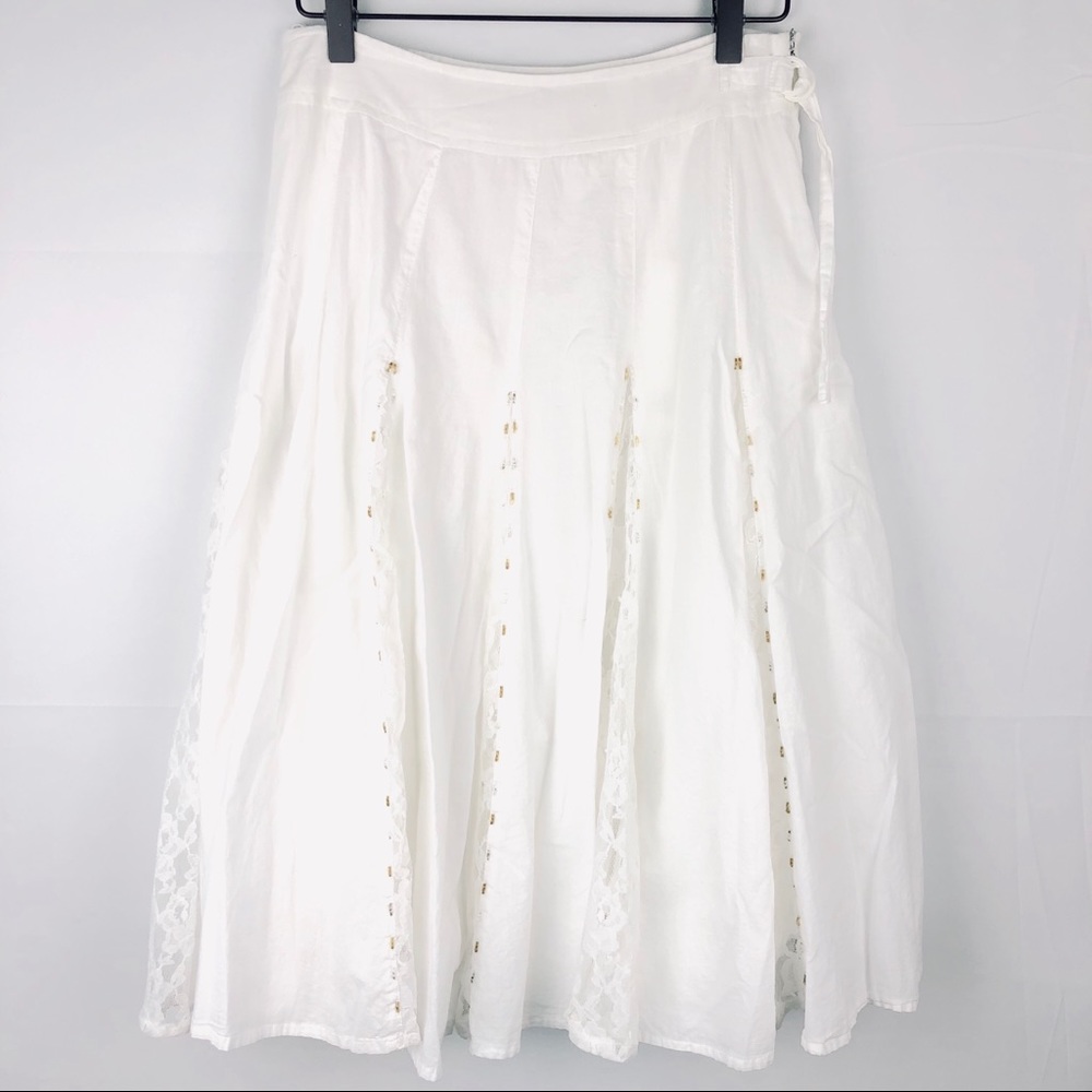 Vince White Skirt